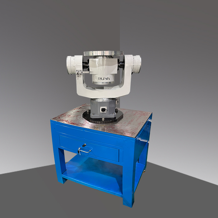 小型臺(tái)面式三軸轉(zhuǎn)臺(tái)(帶底座）